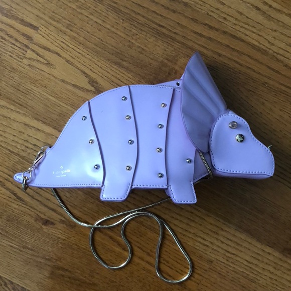 Kate Spade tricératops dinosaur purse - Picture 1 of 2